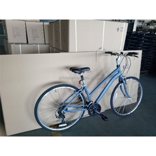 700C Aluminum Alloy Frame 7 Gear Classic City Cruiser Cycle Unisex Man Bicycle for Men Hybrid Bike 13kg