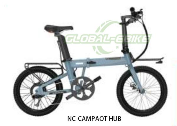 Dark Grey Blue 20 Inch Aluminum Alloy Frame 50km/H Speed 48V Battery Light