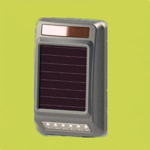 China Solar-Powered Wireless Outdoor Strobe Siren Used FM 433Mhz communication technology on sale