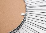 Sunburst Dotted Metal Wall Art Mirror