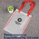 Large Merchandise Pink and Purple Thick Plastic PVC Gift Bags Retail Clothing