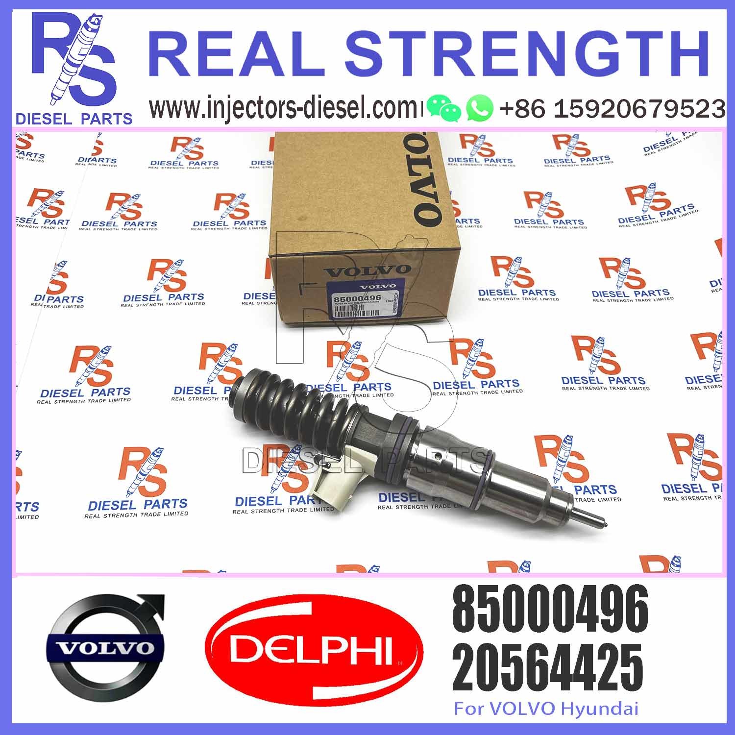 Diesel Fuel Injector 85000496 BEBE4D06001 BEBE5D32001 85000496 E3.18 for V-O-L-V MD13 EURO 4 HIGH POWER