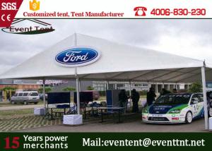 Wholesale Custom 30 X 50 Frame Tent White , Water Resistant Tent For Auto Show Exhibition from china suppliers
