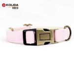 Colorful Walking Safety Luxury Dog Collars , New Style Adjustable Dog Collar