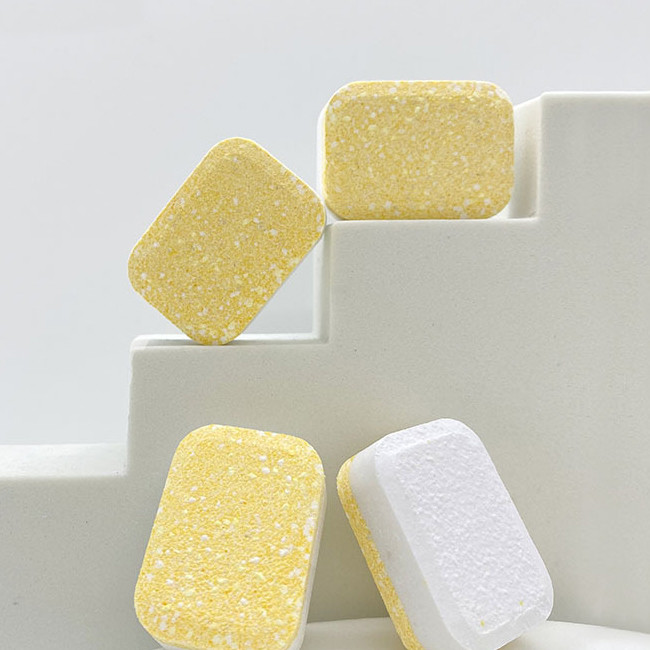 Non Toxic Dishwasher Tablets Brightening Dishwashing Agent Powder Salt Three In One Household Detergent