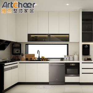Wholesale American Shaker Style Solid Wood Kitchen Cabinets with Modern Stylish Sink Accessories from china suppliers