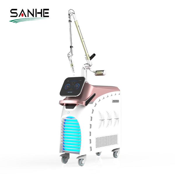 Beauty Equipment 1064+532 Picosecond Laser Tattoo Removal Machine Vertical
