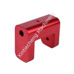Red CNC Medical Machined Parts Anodized Aluminum Turned Parts