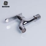 Wall Mount Zinc Handle 180g 0.05Mpa Brass Bibcock