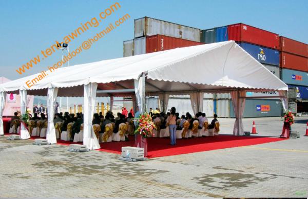 Party Wedding Tent Aluminum Structure Fire Retardant Luxury Wedding Event