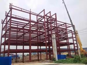 Wholesale Fiberglass Wool Prefabricated Steel Frame Buildings For Bungalow from china suppliers