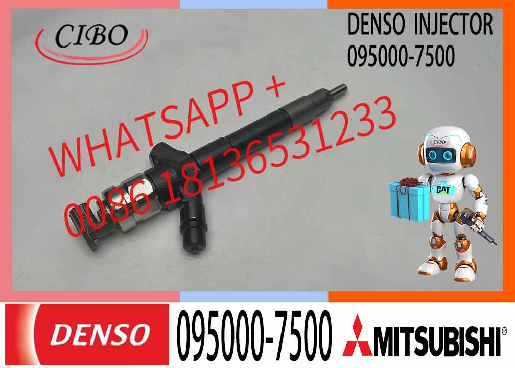 095000-7500 1465A279 Neutral Common Rail Diesel Fuel Injector 095000-7501 For Denso 7505 Mitsubishi Pajero 4M41