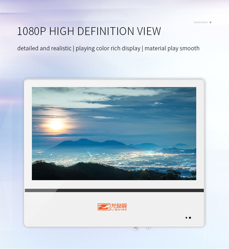 85inch Advertising 350cd/M2 LCD Screen Wall For Milk Tea Shop