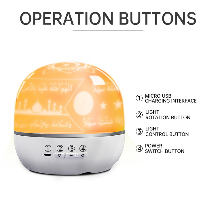 APP Control Quran Speaker QB526 Equantu Muslim Player