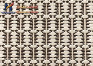 Wholesale 7.8mm Architectural Woven Metal Mesh Pattern Stainless Steel 316 from china suppliers
