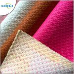 Leatherette Quilted Vinyl Upholstery Fabric Recycled Non Harmful Material