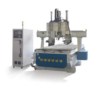 Wholesale Mulit head 1325 woodworking cnc router machine for wood furnitures from china suppliers