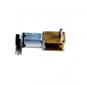 Wholesale Load Speed 12250 RPM Brush DC Gear Motor With Worm Gear Box from china suppliers