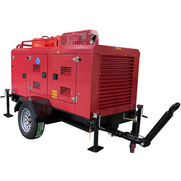 Diesel Powered Water Pump Municipal Flood Control High Pressure Water Pump