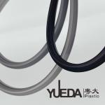 OEM ODM PVC Plastic Profiles Extruded Plastic Parts For Cabinets Glass Plastic