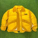 Clothing Manufacturers Custom Cropped Winter Warm Fur Collar Lightweight Outdoor