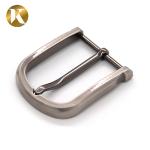 Sliver Double Pin Belt Buckle Fashion Style