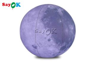 Wholesale 0.2mm PVC 6.6ft Giant Led Inflatable Moon Light Balloon For Space Theme Stage Decoration from china suppliers