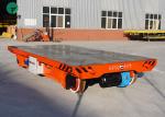 Heavy Duty Material Transfer Battery Operated Steel Plate Rail Car