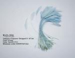 Dyed Pattern Party Decoration Stripped Rooster Coque Feather 12-14inch / 14