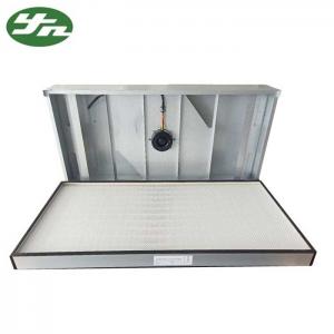 Wholesale Clean Room Hepa Fan Filter Unit , Coil Filtered Exhaust Fan Aluminium Zinc Plate from china suppliers