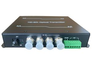 Wholesale 4CH HD-SDI/3G-SDI Fiber Converter with 1 SC/FC/ST/LC Port from china suppliers