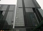 Aluminum Frame Heat Insulation Glass Curtain Wall For Commercial Building Usage