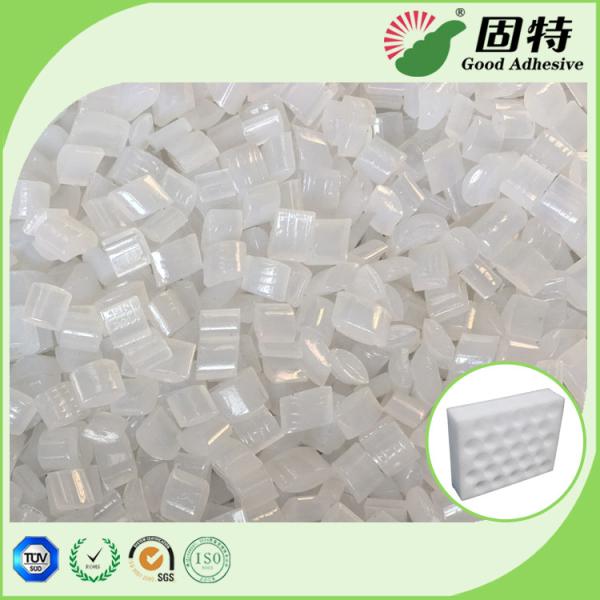 Yellowish Granule Hot Melt Pellets For EPE Foam Sheet Bonding Packing Carton.Hot