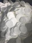 Circular Bacterial Viral Filter Paper 30l/min/100cm2 Flow Rate 2bar Max