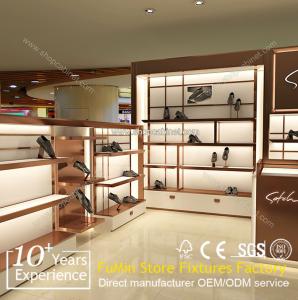 Wholesale Wholesale custom pop floor wood shoes display rack from china suppliers