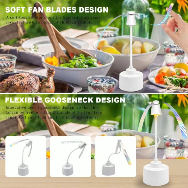 360° Foldable Fly Repellent Fan