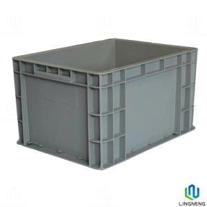 Wholesale Logistics Transport Reusable Moving Containers Stackable Plastic Turnover Box from china suppliers