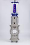 ISO Fully Enclosed Bonnet Pneumatic Operated Gate Valve