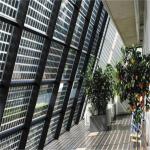 Flat Glass BIPV Building Integrated Photovoltaics 4 - 25mm Glass Thickness