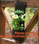 OEM Planter Biodegradable Garden Bags , Hanging Growing Strawberry Bags