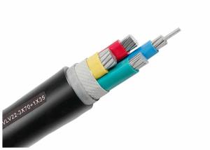 Wholesale Four Core Aluminum Conductor 1.5 - 800 Sqmm PVC Electrical Cable KEMA Certified from china suppliers