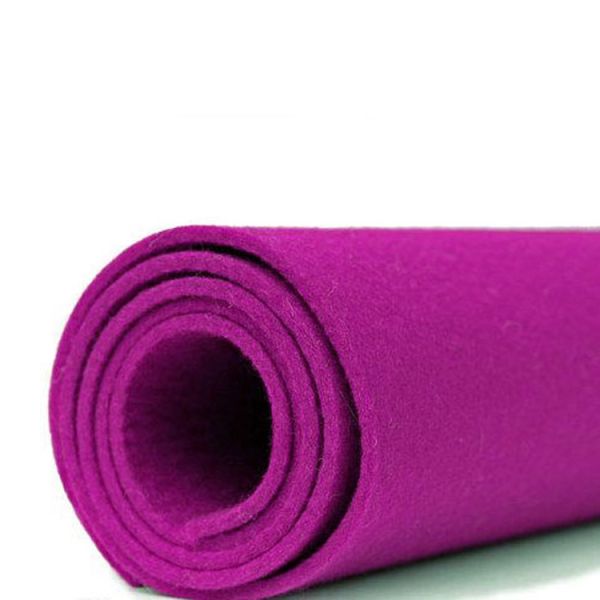100% Polyester Felt Fabric Roll/ Felt Paper Needle Punched Multi Color