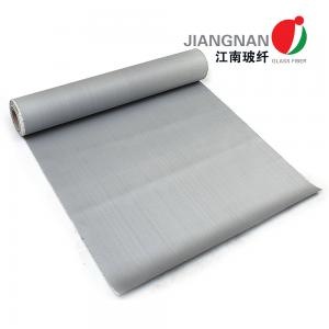 Wholesale 0.8mm Fire Retardant Waterproofing PU Coated Fiberglass Cloth Fire Resistant Fabric from china suppliers
