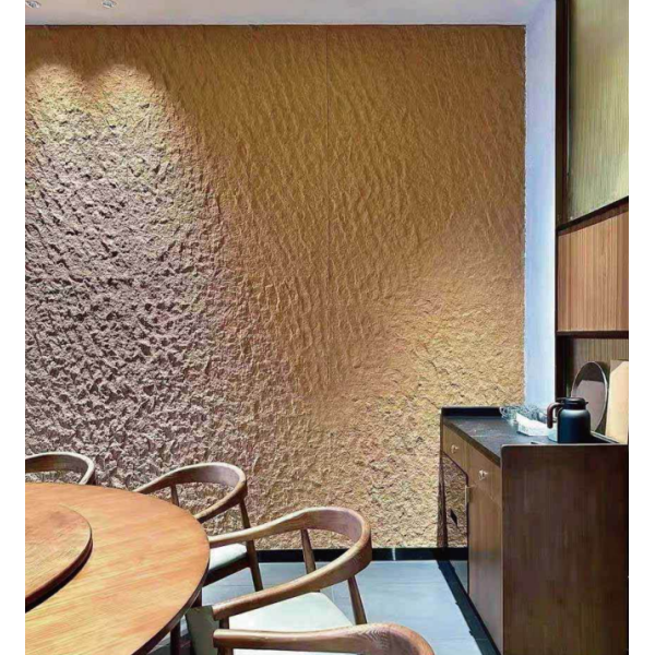 Starry Moon Soft Stone Texture Wall Panel Lightweight Bendable Flexible For Curved Walls