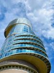 Modern High Rise Buildings Exterior Glass Curtain Wall System Cladding