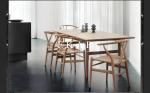 Nordic Design Wooden Solid Wood Hemp Rope Rattan Dining Chair