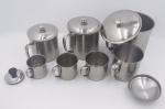 8cm Cups without lid Economic high quality cheap metal coffee cup steel camping