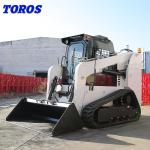 18.2KW 1000kg Compact Skid Steer Loader Earth Auger Drive Attachment