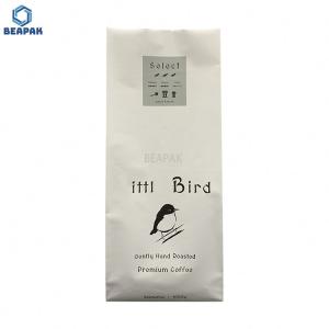 Wholesale Roasted Bean Plastic Kraft Paper Pouch Flat Bottom Coffee Bag Packaging from china suppliers