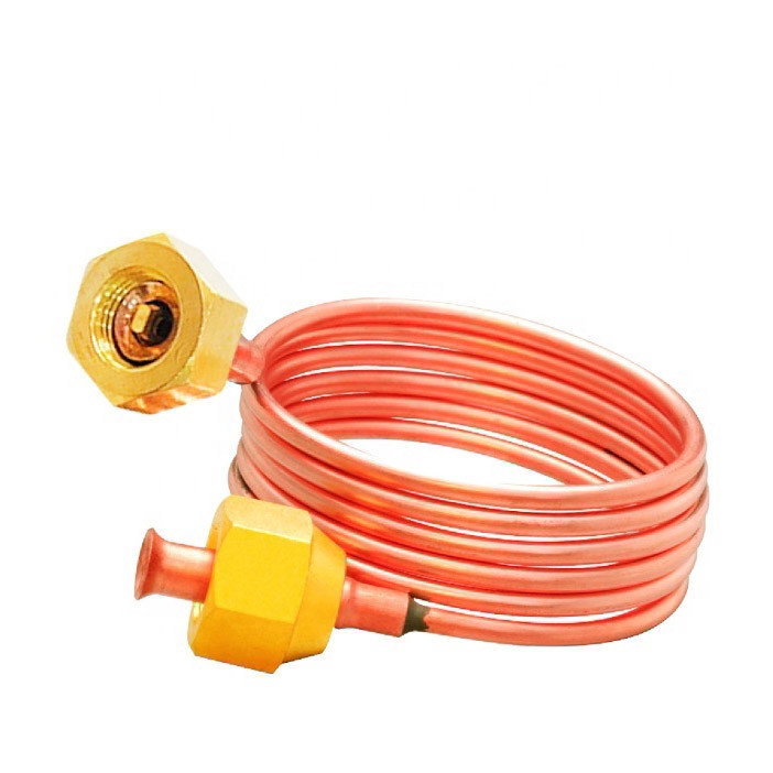 Welding AC Spare Part ，Golden Yellow Copper Capillary Tube R134a